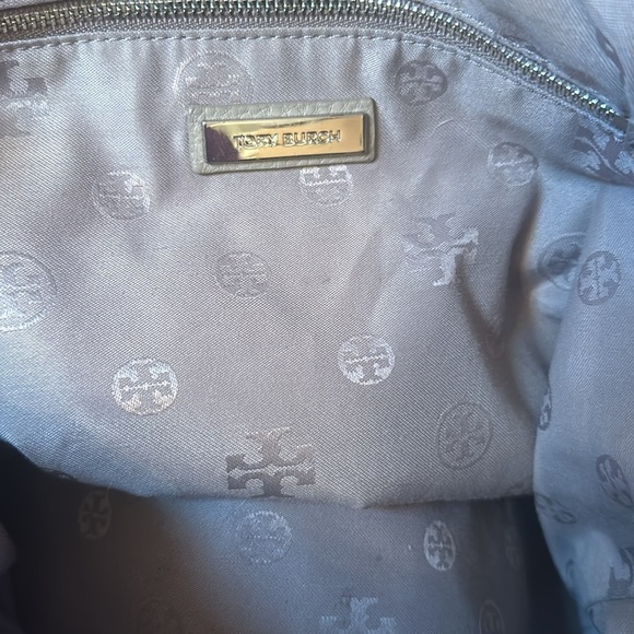 EUC Tory Burch Thea Patchwork All Leather Satchel Colorblock - Picture 12 of 14